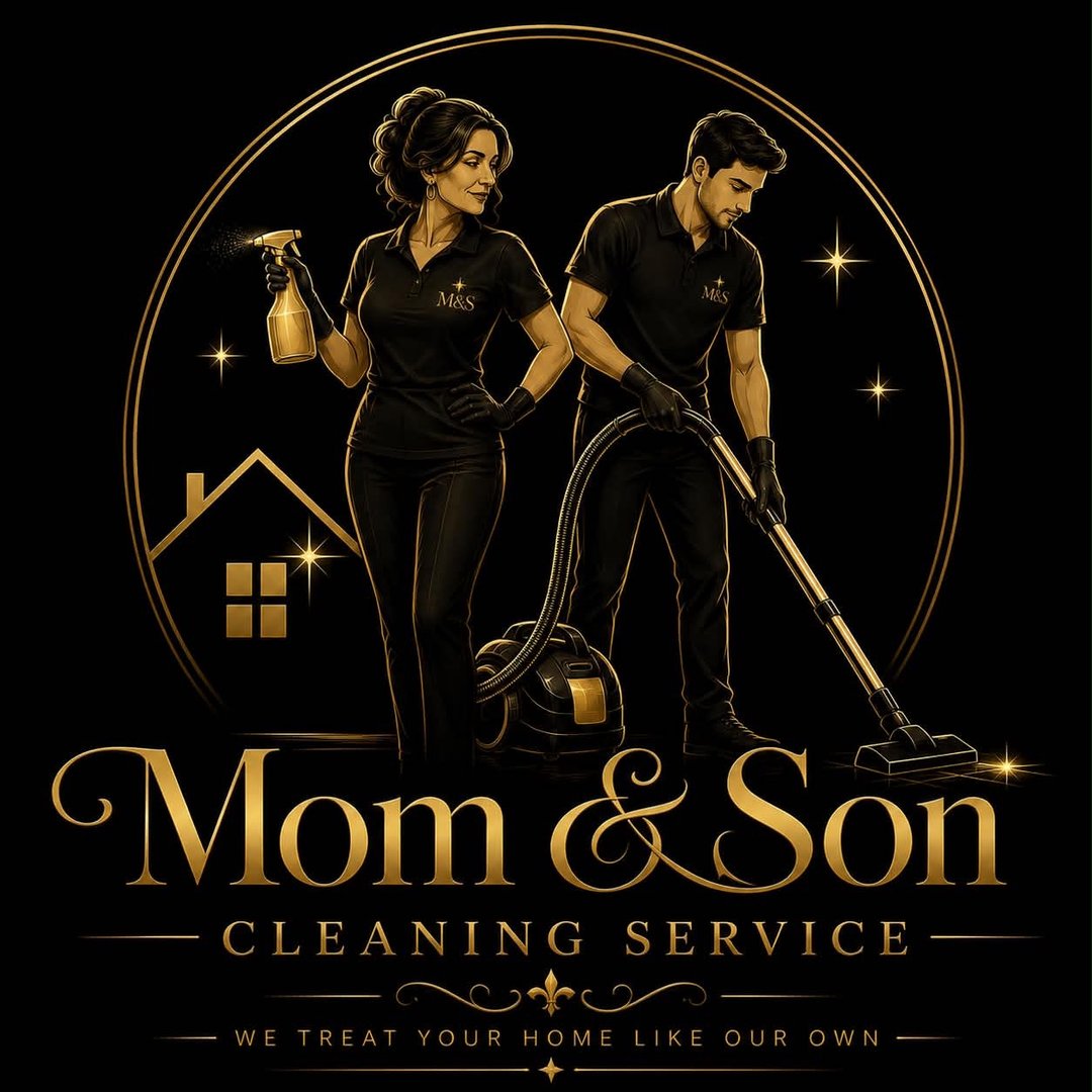 Mom & Son Cleaning Service logo
